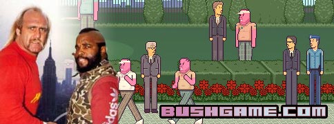 Mr. T y Hulk Hogan nos ayudarn a derrotar a George Bush